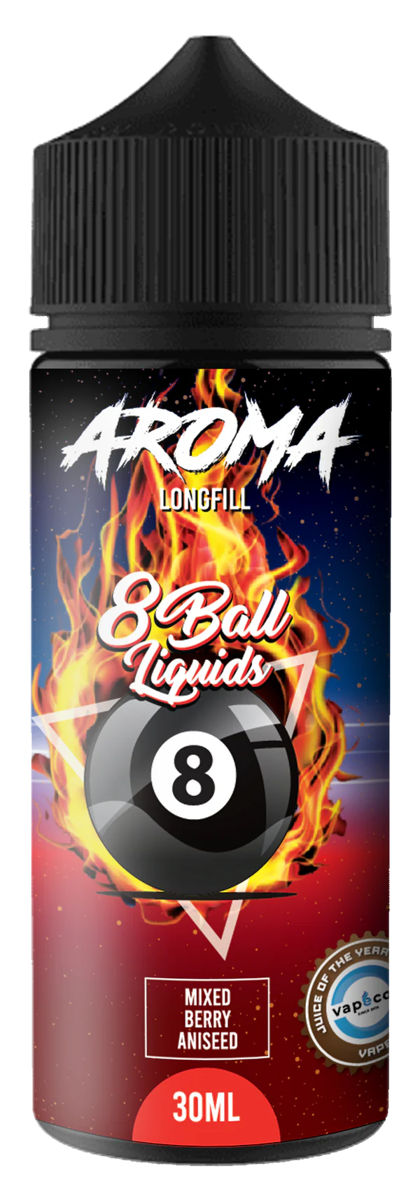 8 BALL LIQUIDS Aniseed Longfill 120ml - Image 3